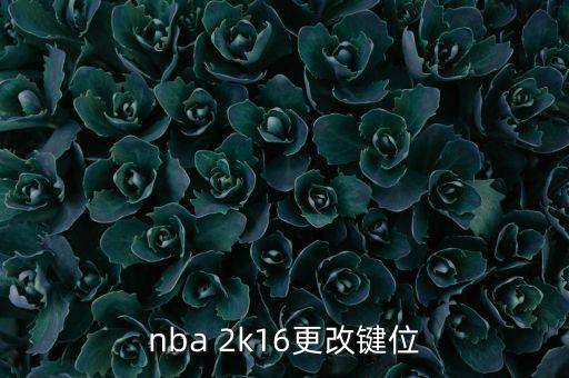 nba 2k16更改鍵位