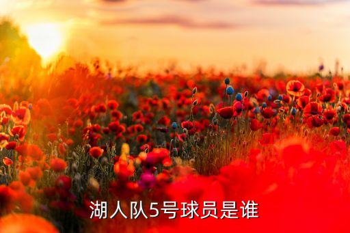 湖人隊5號球員是誰