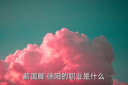 徐陽是哪個隊的球迷,徐陽:感情是你們兩個人的，不是別人的