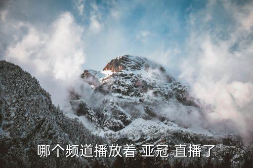 亞冠直播是哪個,中國體育彩排大巴窯直播分享新看點(diǎn)