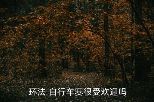  環(huán)法 自行車(chē)賽很受歡迎嗎