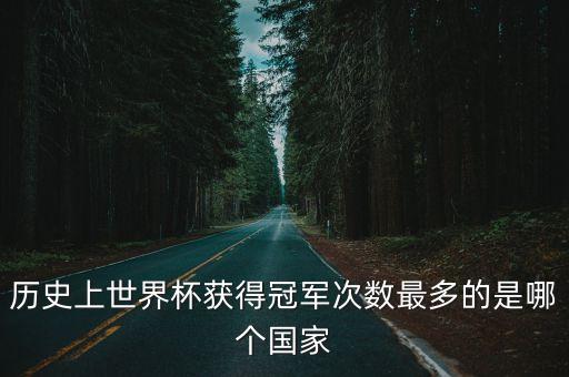 歷史上世界杯獲得冠軍次數(shù)最多的是哪個(gè)國(guó)家