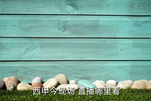  西甲今現(xiàn)場 直播哪里看