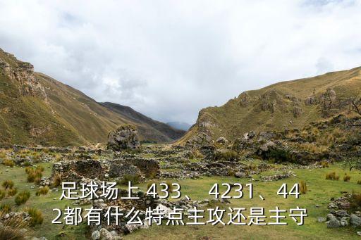 足球場(chǎng)上 433、 4231、442都有什么特點(diǎn)主攻還是主守