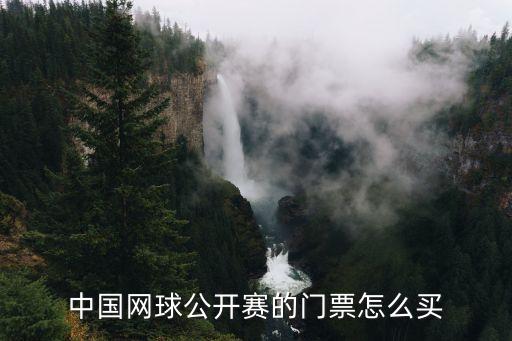 中國(guó)網(wǎng)球公開賽的門票怎么買