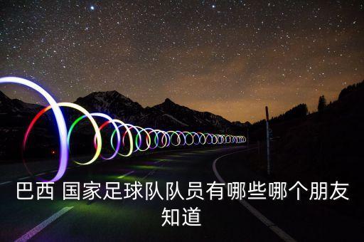 巴西 國(guó)家足球隊(duì)隊(duì)員有哪些哪個(gè)朋友知道