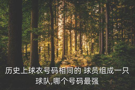 球員編號(hào)哪個(gè)好,足球衣號(hào)碼的位置