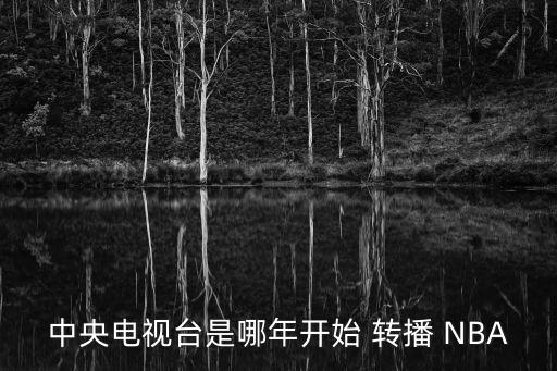 中央電視臺(tái)是哪年開(kāi)始 轉(zhuǎn)播 NBA