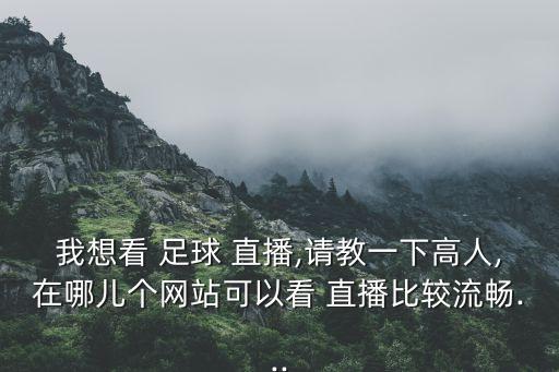 哪個足球文字直播比較快的,首次使用網絡電視看這個臺直播比賽