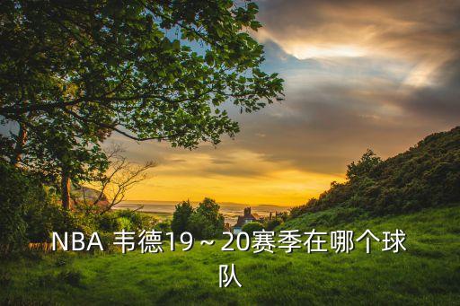 NBA 韋德19～20賽季在哪個球隊