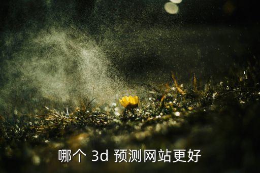 3d預(yù)測(cè)哪個(gè)網(wǎng)好,彩票預(yù)測(cè)沒(méi)人知道彩票結(jié)果