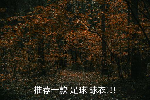 推薦一款 足球 球衣!!!