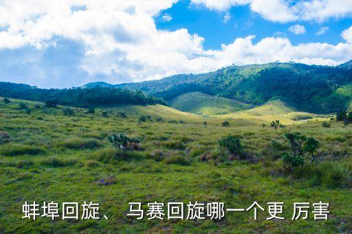 蚌埠回旋、 馬賽回旋哪一個(gè)更 厲害