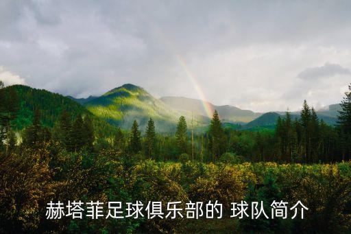  赫塔菲足球俱樂部的 球隊(duì)簡介