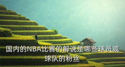 國(guó)內(nèi)的NBA比賽的解說(shuō)是哪些球員或球隊(duì)的粉絲