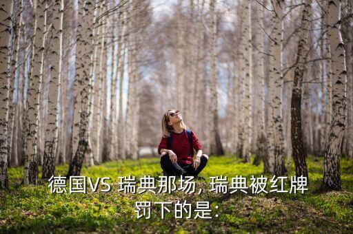 德國(guó)VS 瑞典那場(chǎng), 瑞典被紅牌罰下的是: