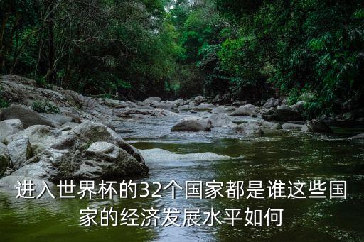 進(jìn)入世界杯的32個(gè)國(guó)家都是誰(shuí)這些國(guó)家的經(jīng)濟(jì)發(fā)展水平如何