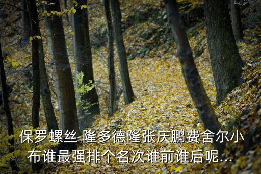 隆多保羅哪個厲害,我個人覺得保羅比隆多得分比羅斯全面