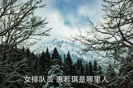 惠若琪在哪個隊(duì),22歲中國女排隊(duì)長惠惠琪站在奧運(yùn)最高領(lǐng)獎臺