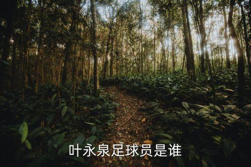 葉永泉足球員是誰(shuí)