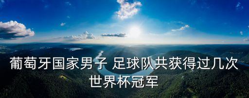 葡萄牙國家男子 足球隊(duì)共獲得過幾次世界杯冠軍