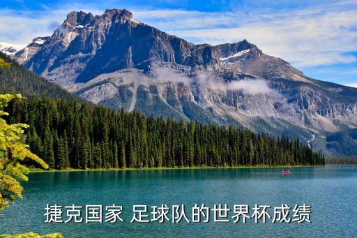 捷克國家 足球隊(duì)的世界杯成績