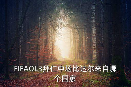 FIFAOL3拜仁中場(chǎng)比達(dá)爾來(lái)自哪個(gè)國(guó)家