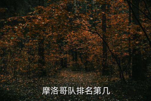 摩洛哥 足球隊(duì)