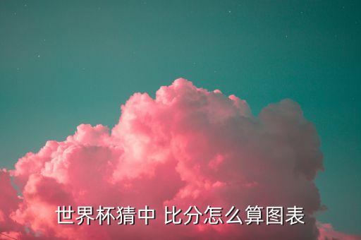 世界杯猜中 比分怎么算圖表