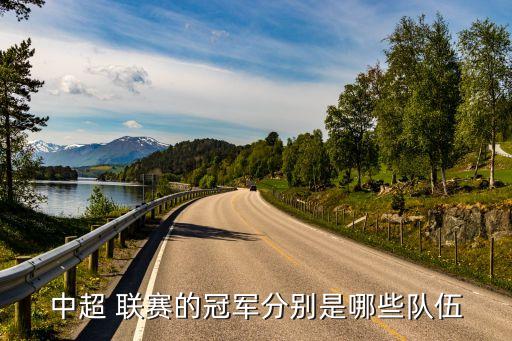 中超 聯(lián)賽的冠軍分別是哪些隊伍