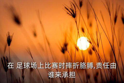 在 足球場(chǎng)上比賽時(shí)摔折胳膊,責(zé)任由誰(shuí)來承擔(dān)