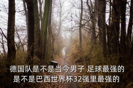  德國隊是不是當今男子 足球最強的是不是巴西世界杯32強里最強的
