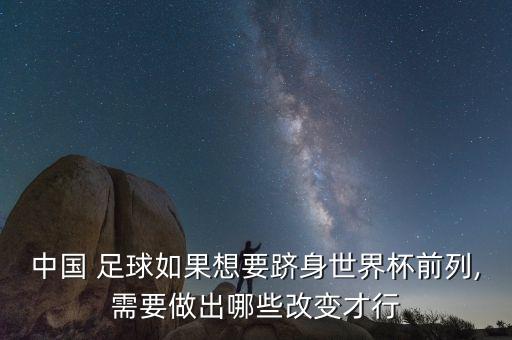 中國(guó)足球復(fù)興采取的措施