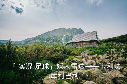 「 實況 足球」妖人雷達——卡利法.庫利巴利