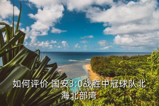 如何評(píng)價(jià) 國(guó)安3:0戰(zhàn)勝中冠球隊(duì)北海北部灣