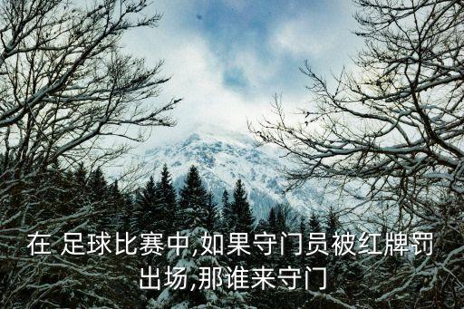在 足球比賽中,如果守門員被紅牌罰出場(chǎng),那誰來守門