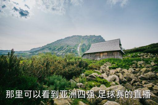 那里可以看到亞洲四強(qiáng) 足球賽的直播