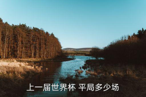 上一屆世界杯 平局多少場(chǎng)