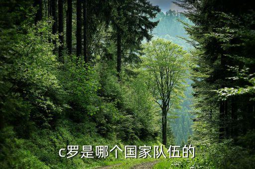 c羅是哪個國家隊伍的