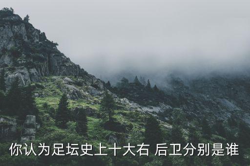 你認(rèn)為足壇史上十大右 后衛(wèi)分別是誰(shuí)