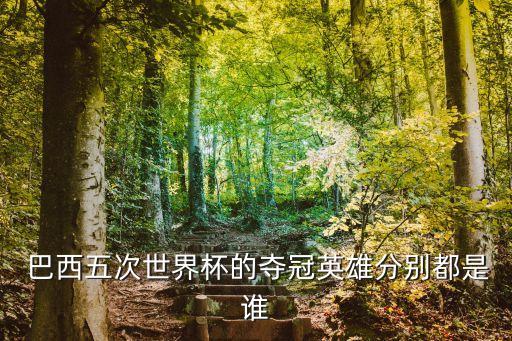  巴西五次世界杯的奪冠英雄分別都是誰(shuí)