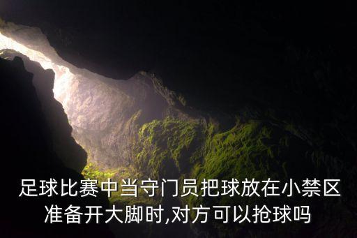  足球比賽中當(dāng)守門員把球放在小禁區(qū)準(zhǔn)備開大腳時(shí),對方可以搶球嗎