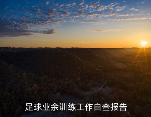  足球業(yè)余訓(xùn)練工作自查報(bào)告