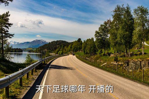 天下足球哪年 開播的
