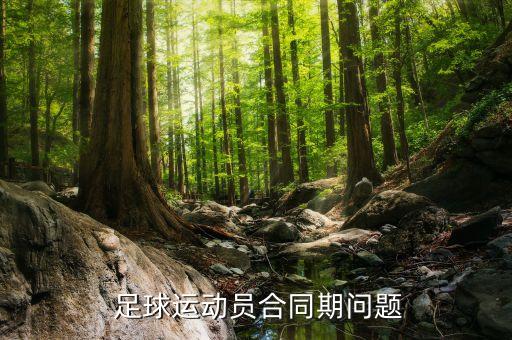  足球運(yùn)動(dòng)員合同期問題