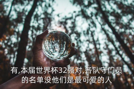 有,本屆世界杯32強(qiáng)對(duì),各隊(duì)守門員的名單沒他們是最可愛的人
