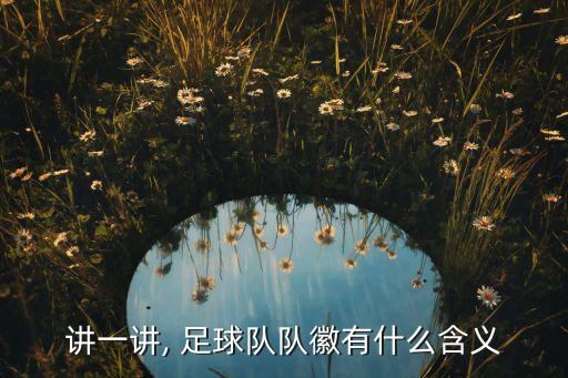 講一講, 足球隊隊徽有什么含義