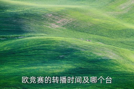 歐競賽的轉(zhuǎn)播時間及哪個臺