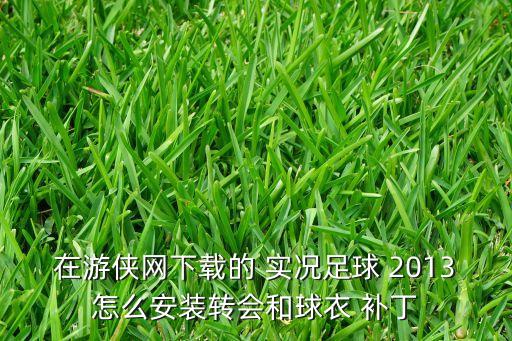 在游俠網(wǎng)下載的 實(shí)況足球 2013怎么安裝轉(zhuǎn)會(huì)和球衣 補(bǔ)丁