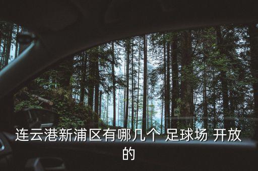 連云港新浦區(qū)有哪幾個 足球場 開放的